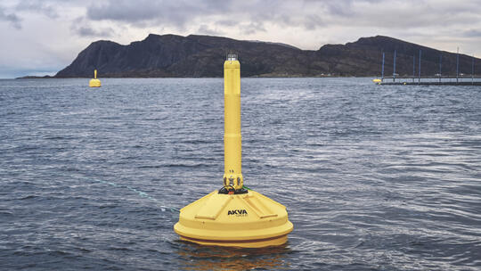 AKVA group Oceangraphic enviromental buoy