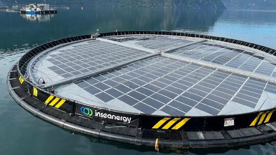 Renewable energy for fish farms (photo: Inseanergy).